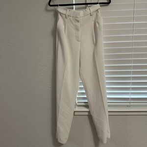 White Trousers from Aritzia